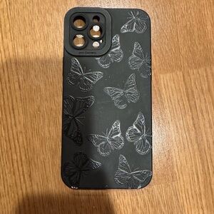 Black Butterfly iPhone Case